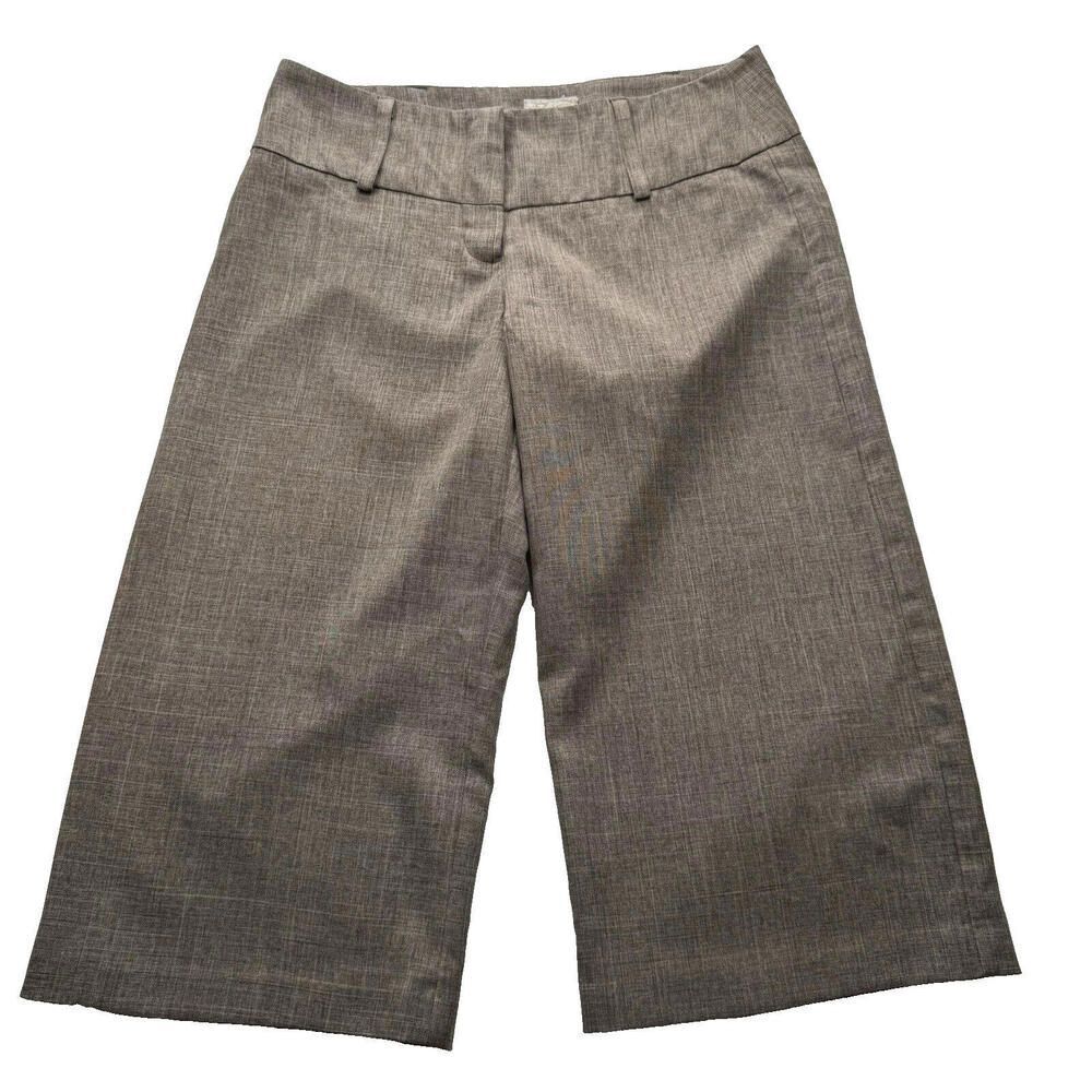 Speechless Brown Cropped Pants Size 9, SKU: 143-2472